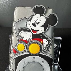Mickey Mouse Gray Cartoon Crossbody Bag